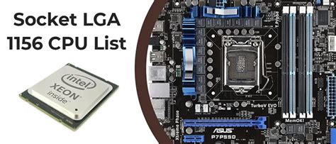 LGA 1156 CPU list, Xeon processors and specs .